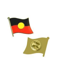 Aboriginal Flag Classic Lapel Pin