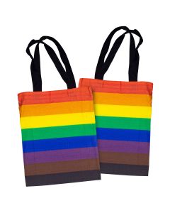 Rainbow Pride Flag Cotton Tote Bag