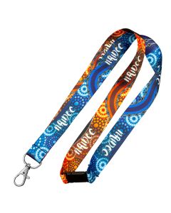 Indigenous Design Lanyards "Dividing Ranges"