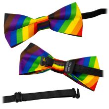 Rainbow Pride Flag Bow Tie