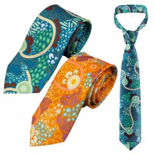 Neck Tie & Pocket Square "Moving Forward"